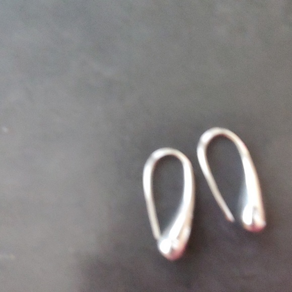 Sterling silver drop earrings - Picture 2 of 4